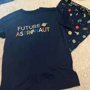 Kids space pajamas. Size: XL (14-16)